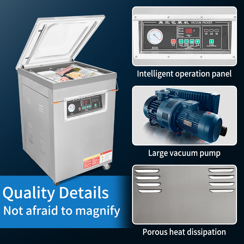 DZ-500  Vertical Single Chambe - مراجعة Food Vacuum Sealer وسعره
