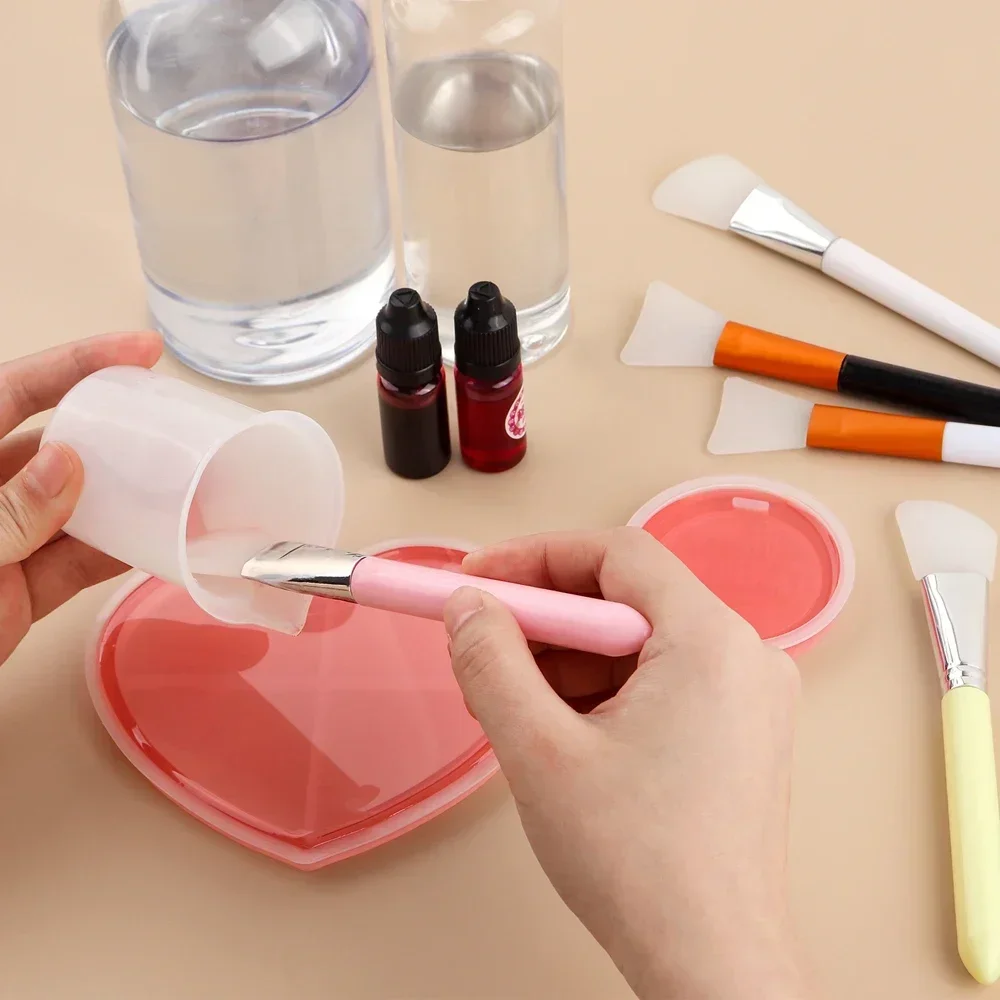 4~6 Pcs/set Silicone Craft Bru - مراجعة Silicone Spatula Set وسعره