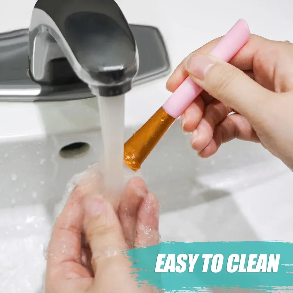 4~6 Pcs/set Silicone Craft Bru - مراجعة Silicone Spatula Set وسعره