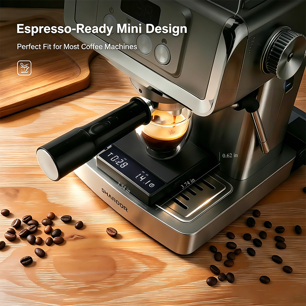 Mini Digital Coffee Scale with - مراجعة Kitchen Timer Digital وسعره