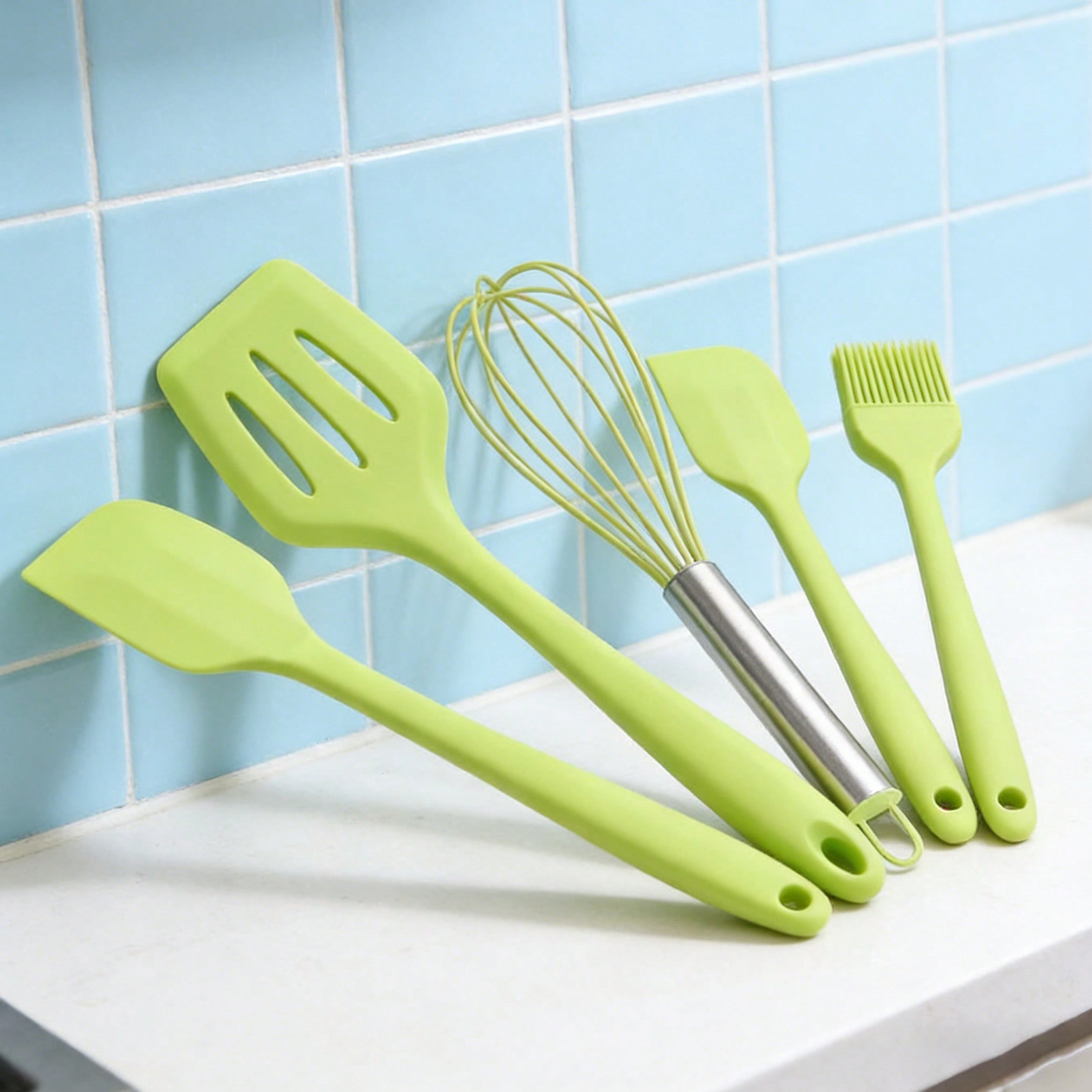 Silicone Cooking Utensils Set, - مراجعة Silicone Spatula Set وسعره