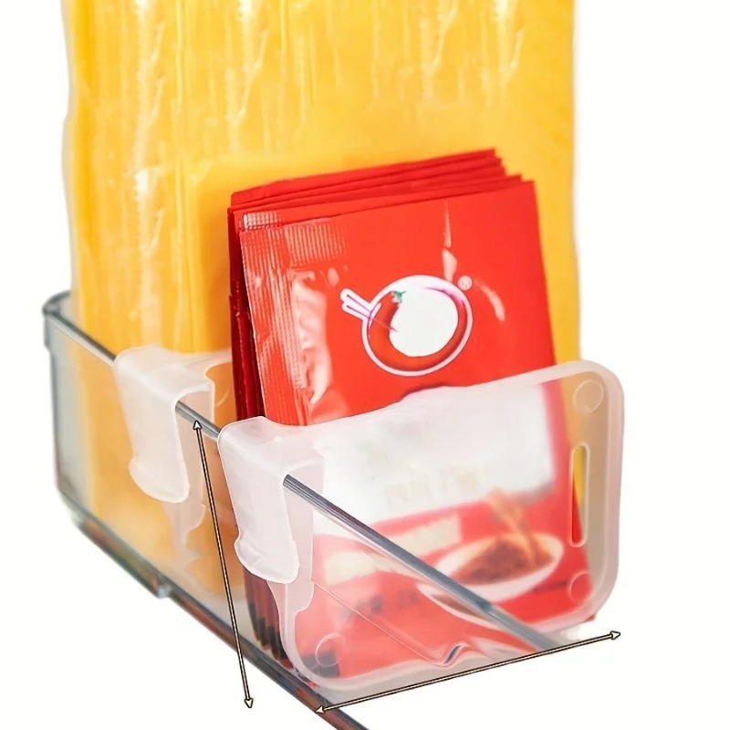 5-20PCS Sturdy Clear Refrigera - مراجعة Kitchen Gadgets Organizer وسعره