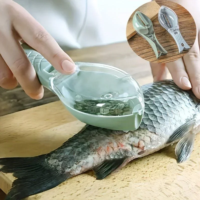 1PC Fish Scale Scraper Fast Re - مراجعة Kitchen Gadgets Helpful وسعره