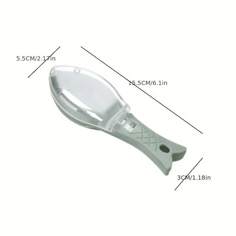 1PC Fish Scale Scraper Fast Re - مراجعة Kitchen Gadgets Helpful وسعره