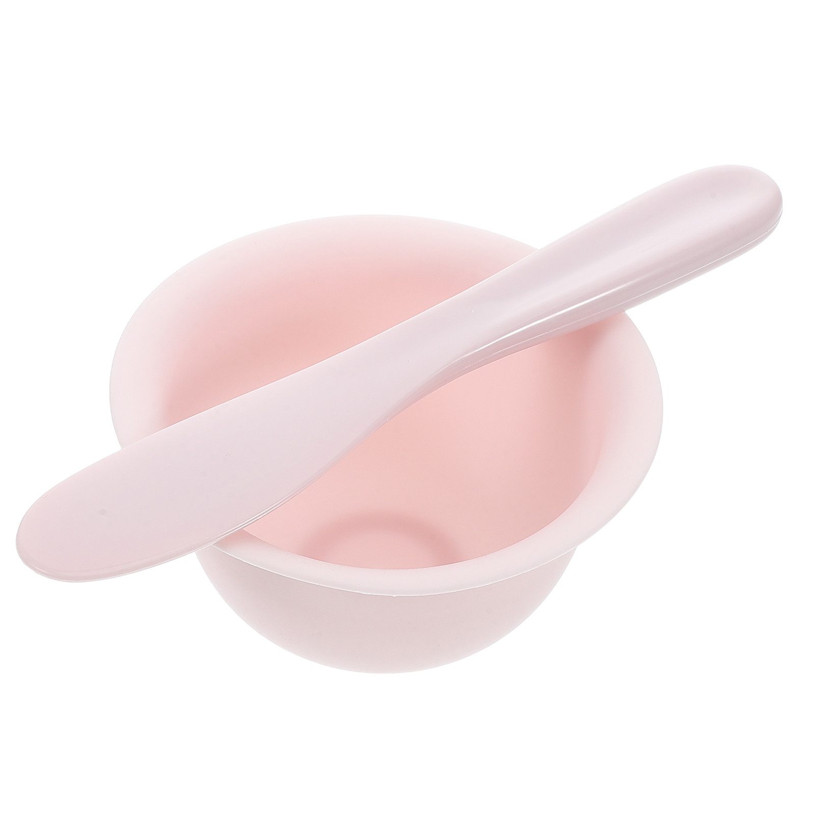 1Set Silicone Face Mask Bowl a - مراجعة Silicone Spatula Set وسعره