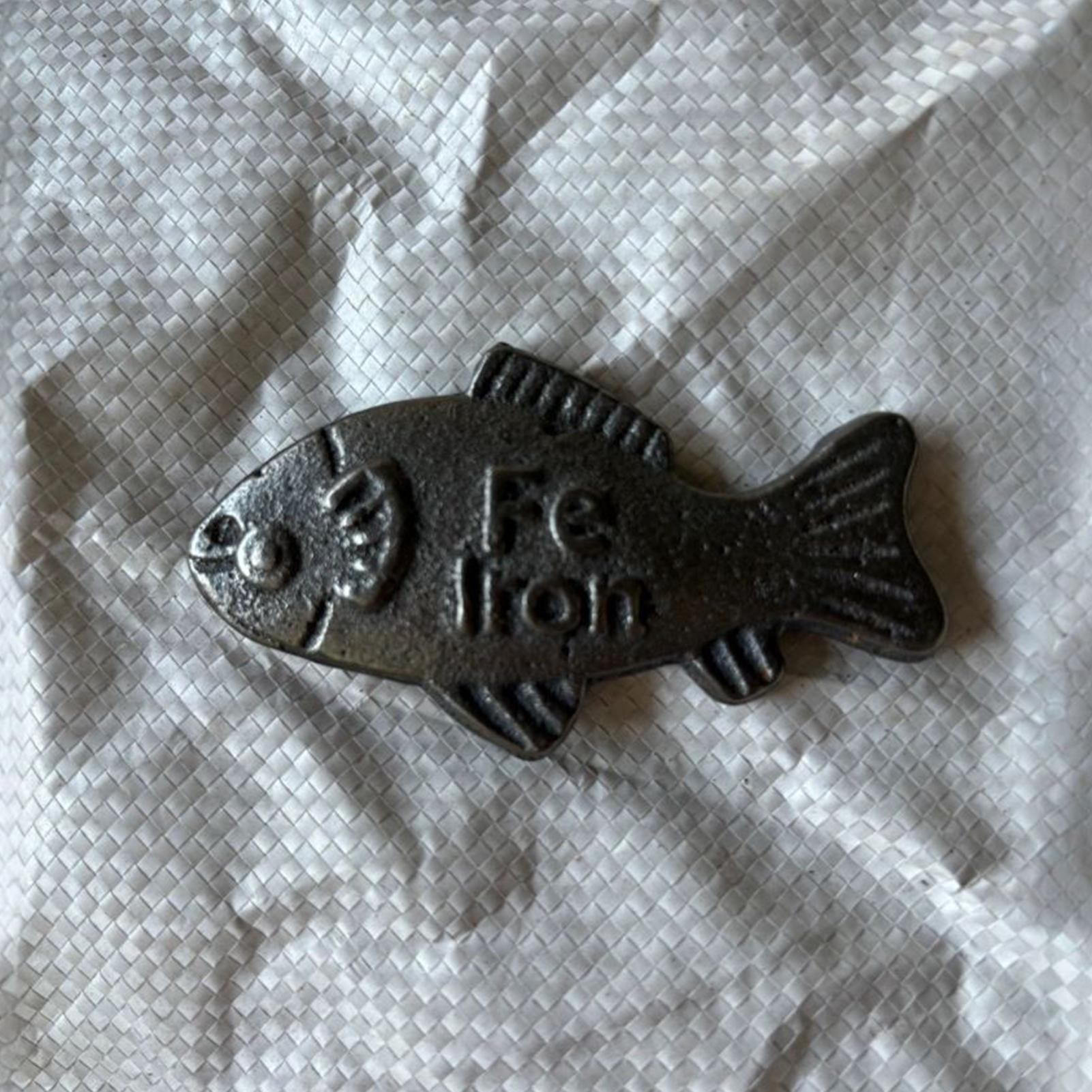 2 Pieces Iron Fish Natural Sou - مراجعة Kitchen Gadgets You Need وسعره