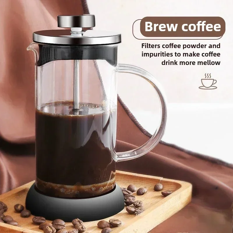 350-1000ml Stainless Steel Gla - مراجعة French Press Coffee Maker وسعره