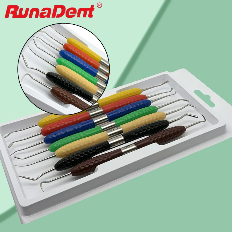 7Pcs/set Dental Resin Filler S - مراجعة Silicone Spatula Set وسعره