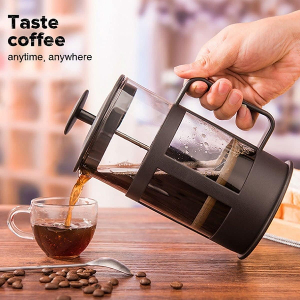 350ML/11OZ French Press Pot Co - مراجعة French Press Coffee Maker وسعره