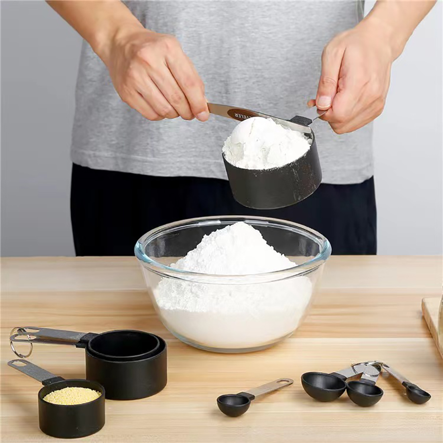 4PCS/8PCS plastic measuring cu - مراجعة Kitchen Gadgets Must Have وسعره