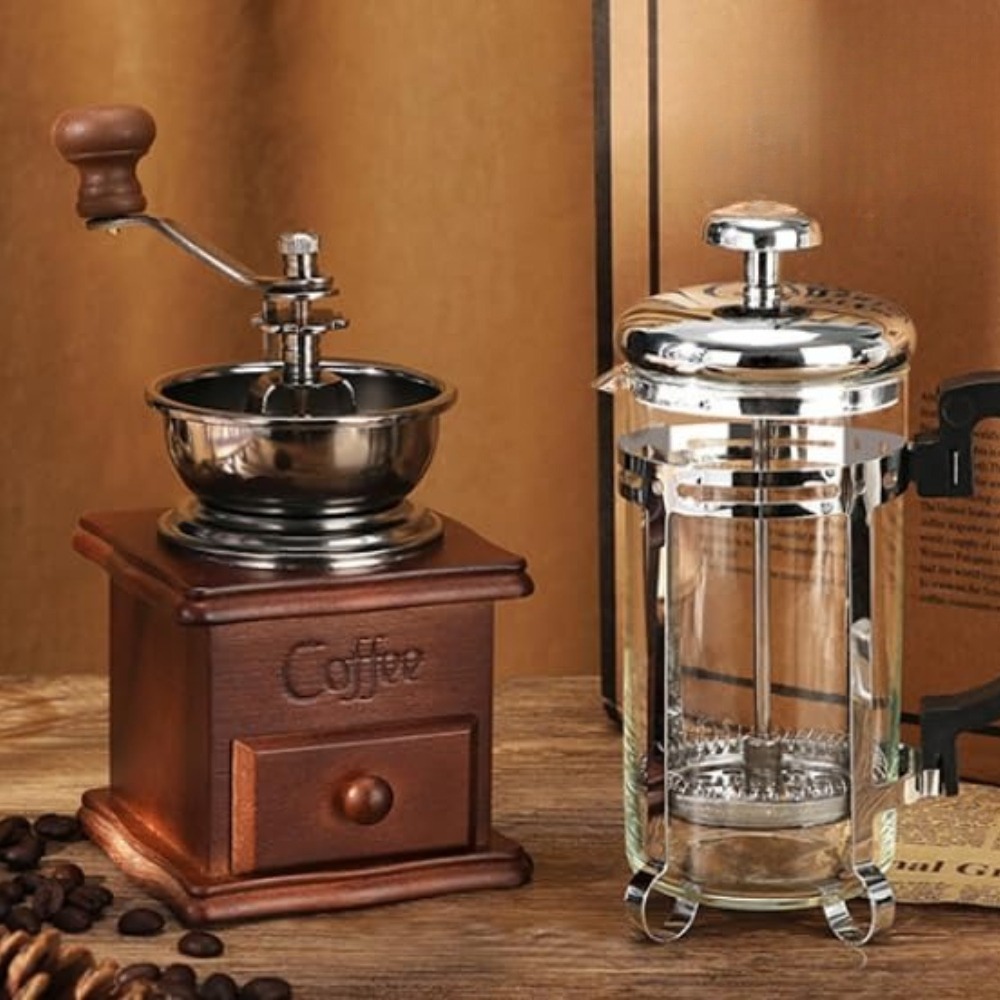 Coffee Maker Set Manual Coffee - مراجعة French Press Coffee Maker وسعره