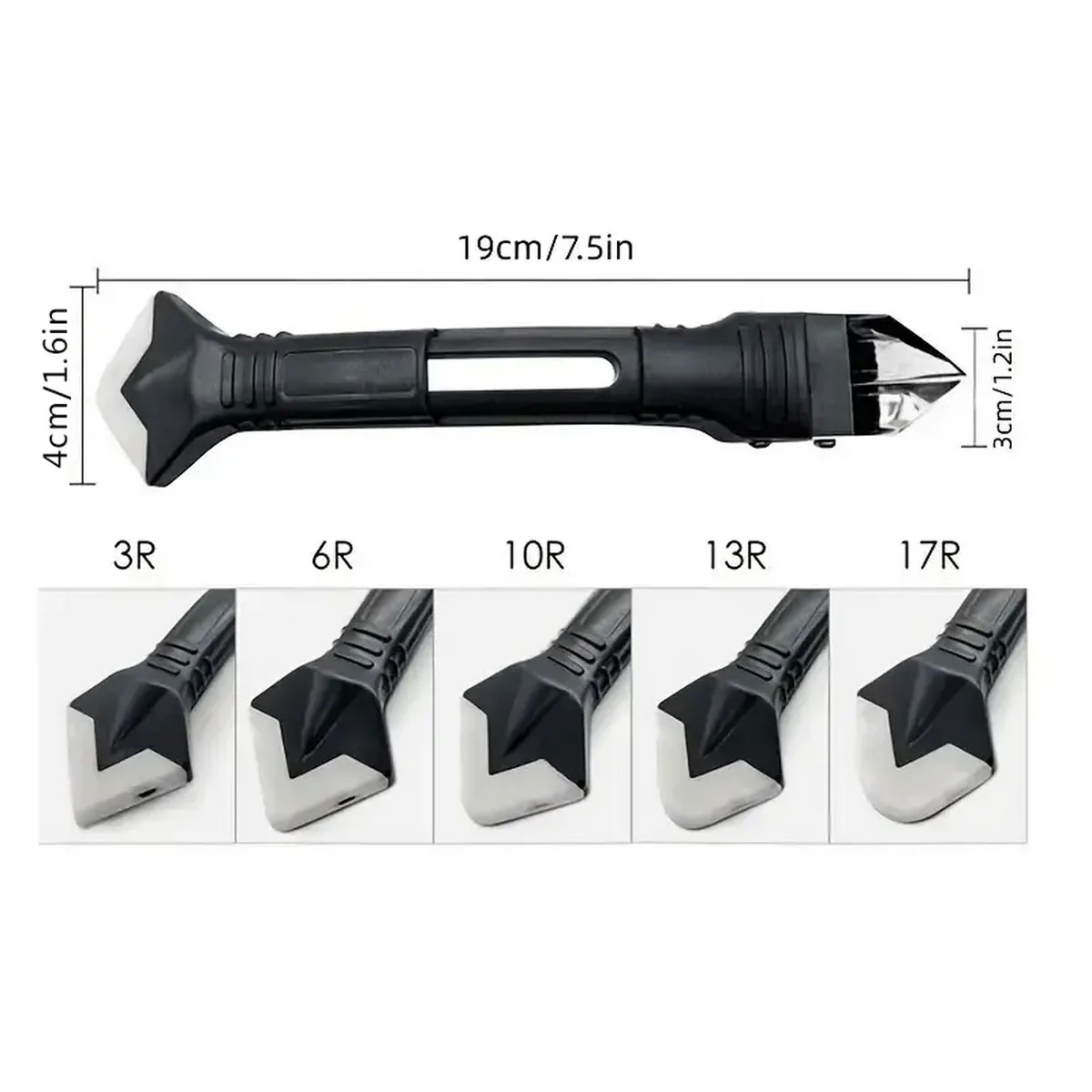 1/2 SET 5-in-1 Metal Head Caul - مراجعة Silicone Spatula Set وسعره