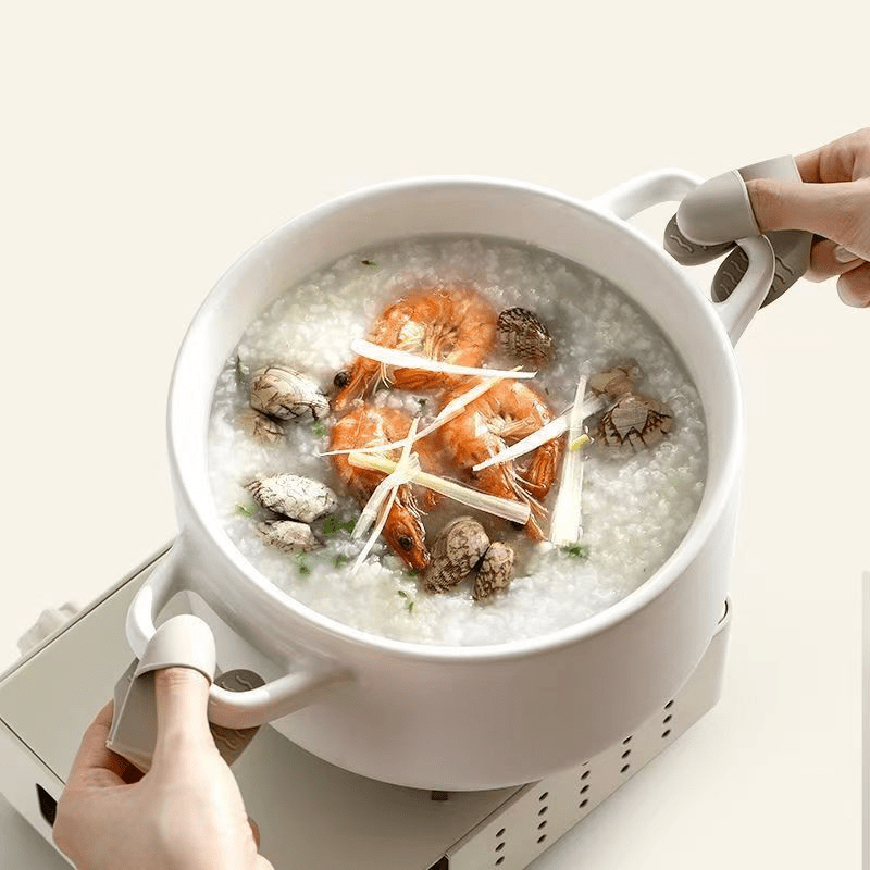 Anti-Slip Silicone Cooking Glo - مراجعة Kitchen Gadgets Built In وسعره