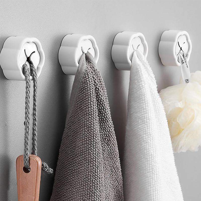 6PCS Self Adhesive Towel Holde - مراجعة Kitchen Gadgets Organizer وسعره