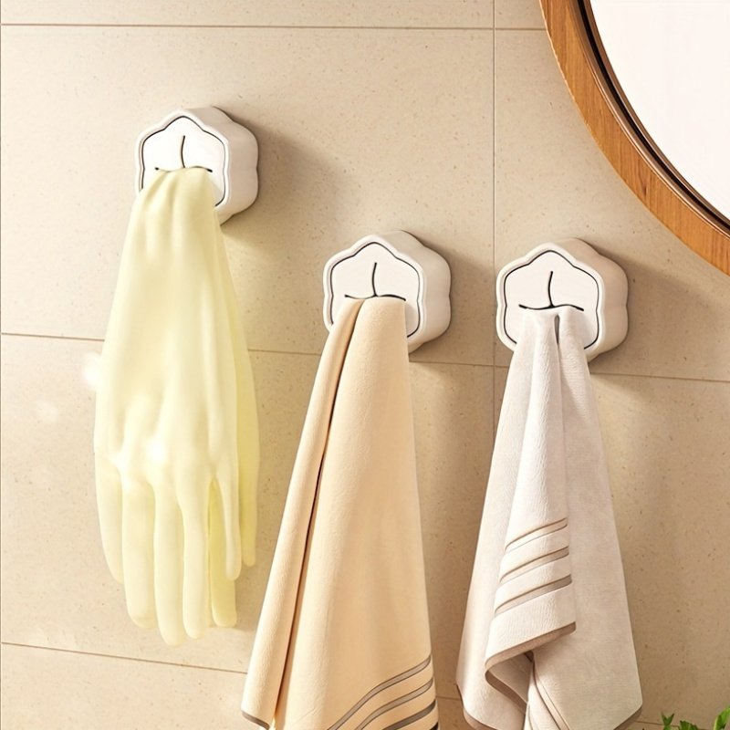 6PCS Self Adhesive Towel Holde - مراجعة Kitchen Gadgets Organizer وسعره