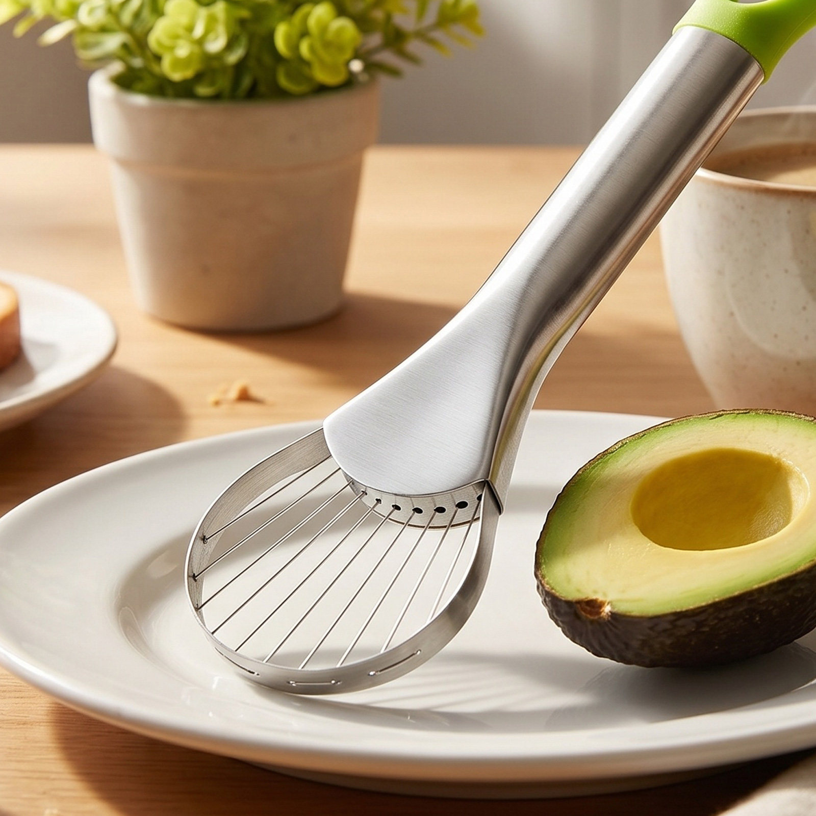 Stainless Steel Avocado Slicer - مراجعة Cherry Pitter Tool وسعره
