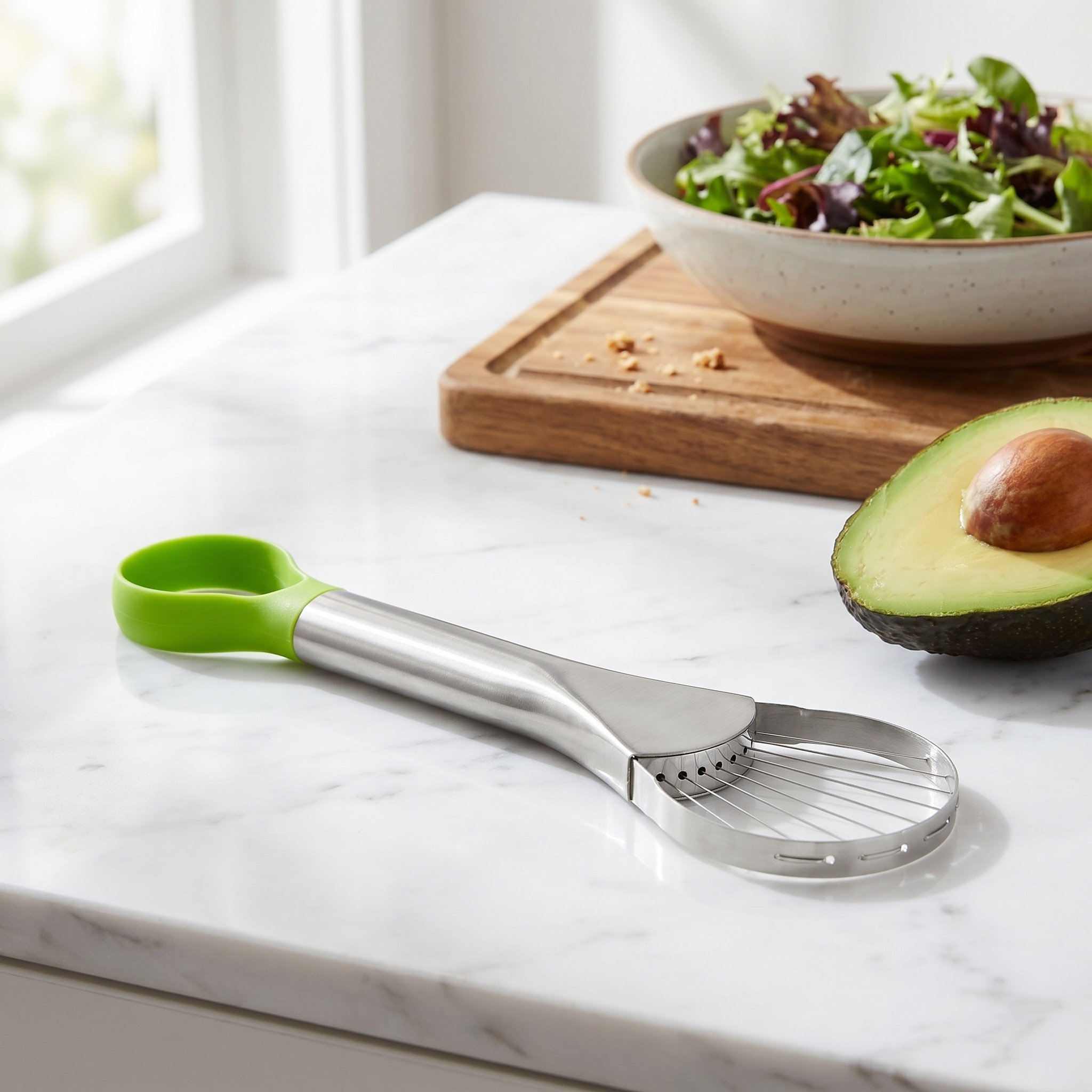 Stainless Steel Avocado Slicer - مراجعة Cherry Pitter Tool وسعره