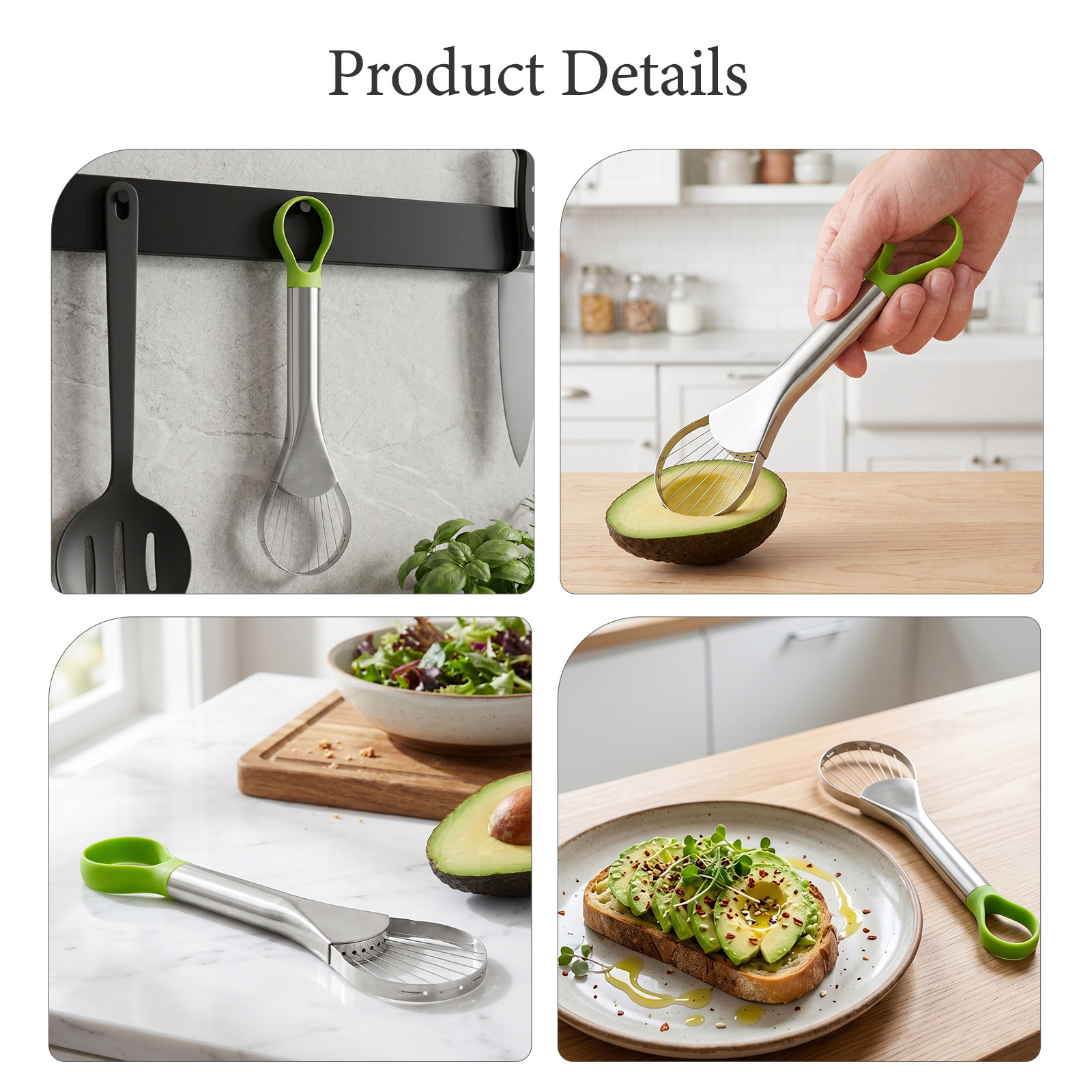 Stainless Steel Avocado Slicer - مراجعة Cherry Pitter Tool وسعره