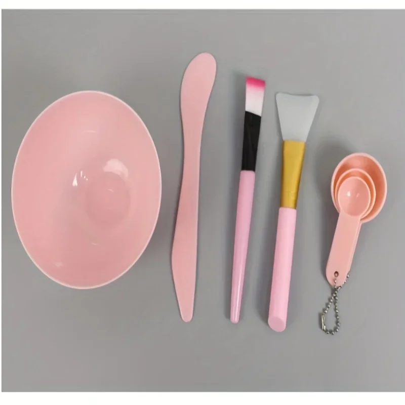 Face Mask Mixing Bowl Set, 7 I - مراجعة Silicone Spatula Set وسعره
