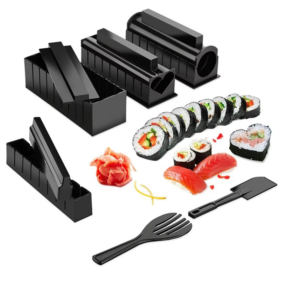 3/10pcs Set Japanese Sushi Mak - مراجعة Kitchen Gadgets Must Have وسعره