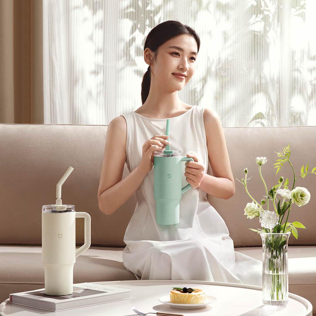 Xiaomi Mijia Smart Straw Cup 1 - مراجعة Xiaomi Kitchen Gadgets وسعره