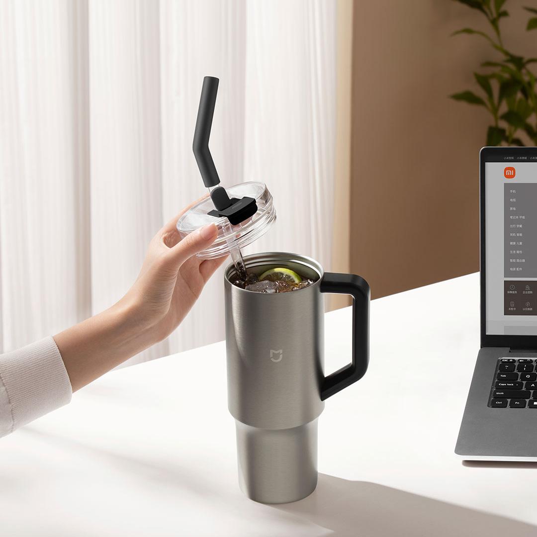Xiaomi Mijia Smart Straw Cup 1 - مراجعة Xiaomi Kitchen Gadgets وسعره