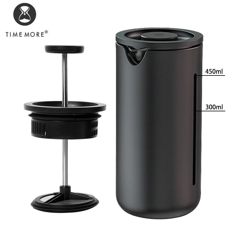 TIMEMORE U French Press 450ml  - مراجعة French Press Coffee Maker وسعره
