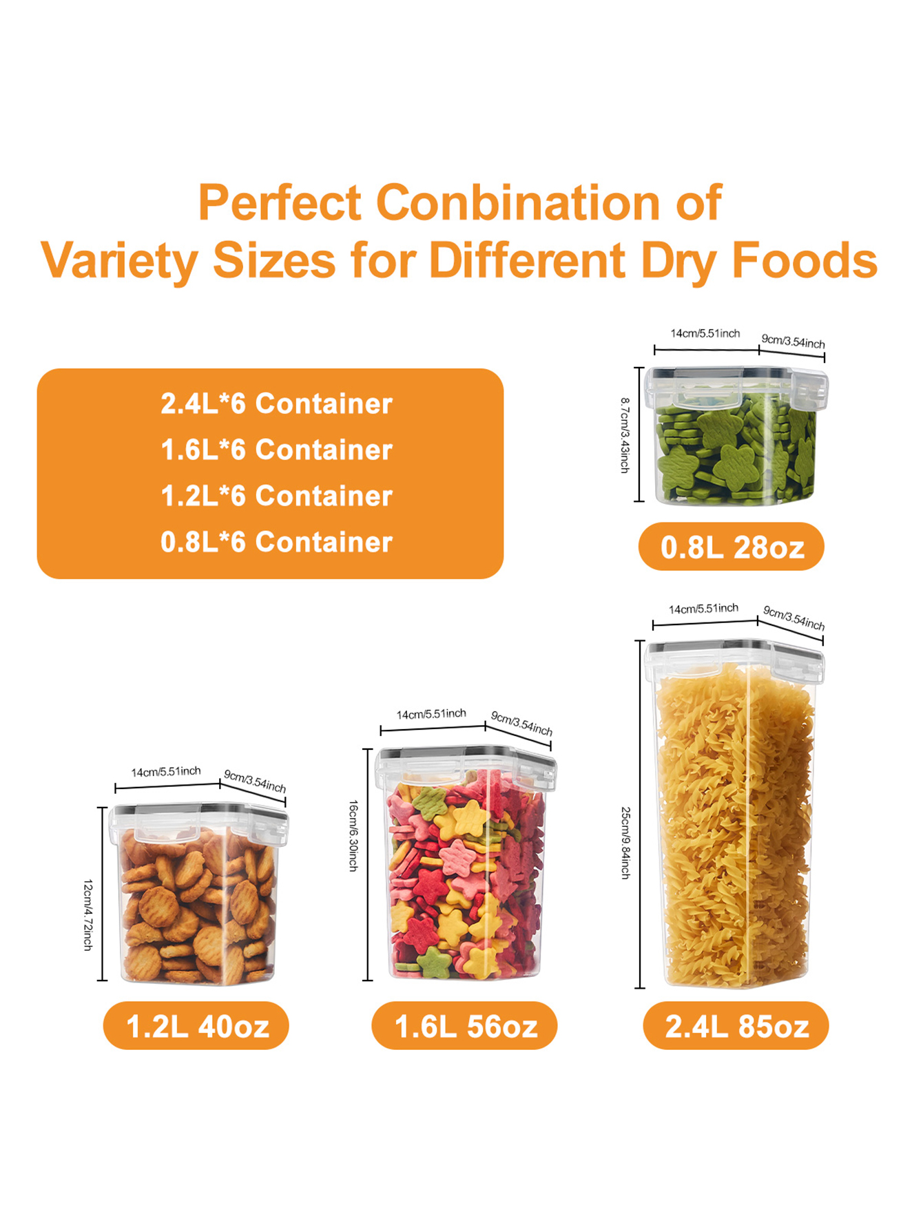 48pcs,Sealed food storage cont - مراجعة Kitchen Gadgets Organizer وسعره