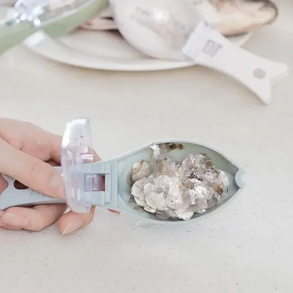 1PC Fish Scale Scraper Fast Re - مراجعة Kitchen Gadgets Helpful وسعره