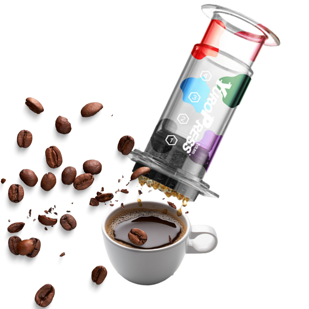 Yuropress Portable Espresso Co - مراجعة French Press Coffee Maker وسعره