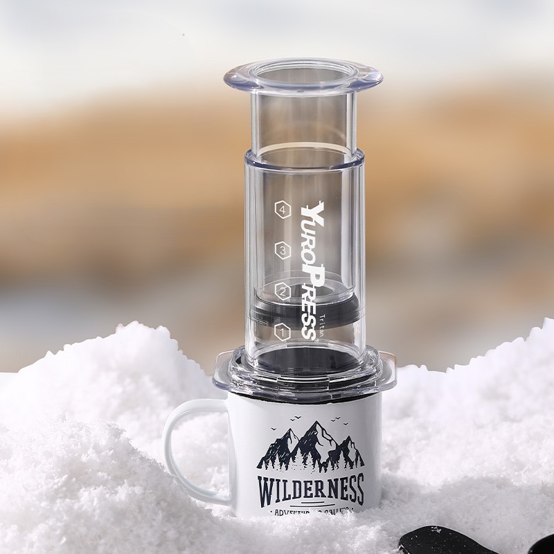 Yuropress Portable Espresso Co - مراجعة French Press Coffee Maker وسعره