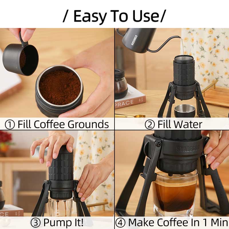STARESSO Mirage SP300 Plus Por - مراجعة French Press Coffee Maker وسعره