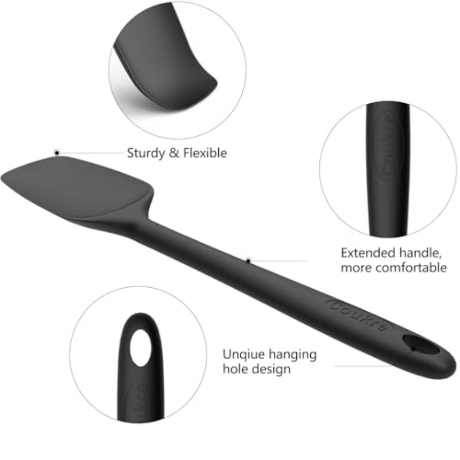 Silicone Spatula Set of 5, Hig - مراجعة Silicone Spatula Set وسعره